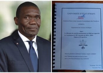 Rectorat : le mémoire de licence de Joseph Lambert frappé de nullité