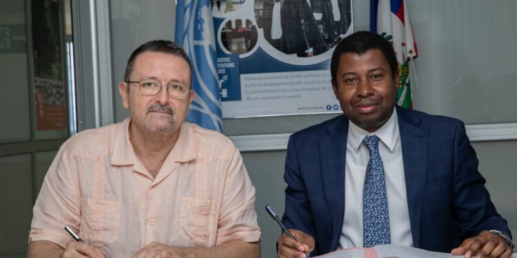 Le PNUD et l’UEH unissent leurs efforts pour soutenir la santé mentale des déplacés en Haïti