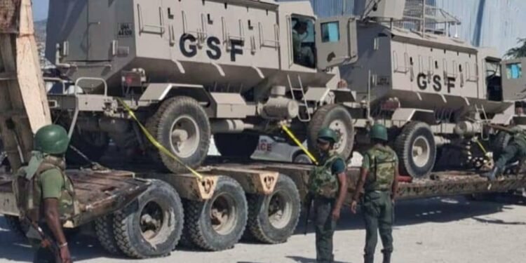 Des renforts de la GSF arrivent dans l’Artibonite pour soutenir les opérations contre les gangs 