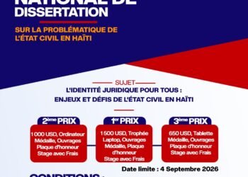 L’Organisation citoyenne pour un nouvel Haïti lance la 4e édition de son concours national de rédaction