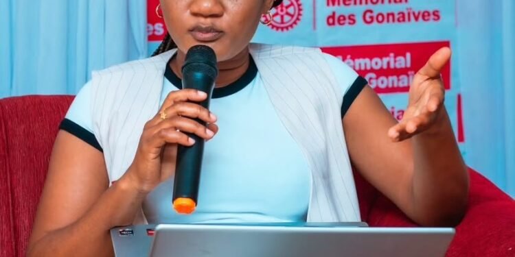 Jefnie Toussaint a été nommée directrice générale du FNE, succédant ainsi à Elysé Colagène