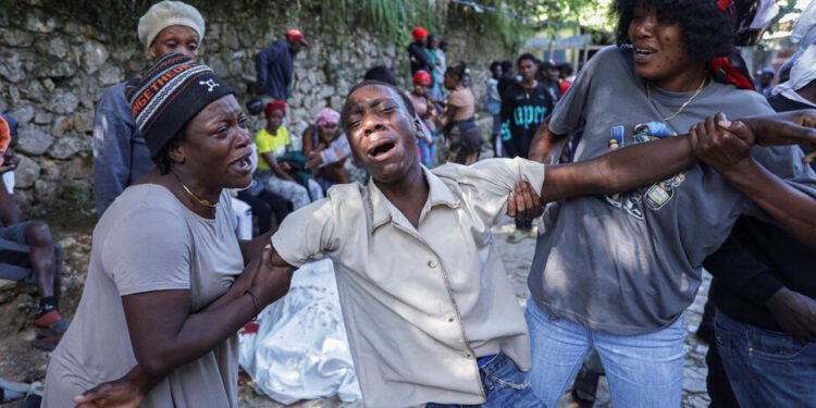Haïti : 1 408 morts et 656 blessés en trois mois, selon l'ONU 1 Haïti : 1 408 morts et 656 blessés en trois mois, selon l’ONU