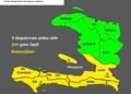 Météo : alerte orange dans le Grand Sud et l’Ouest ; risque de glissements de terrain signalé