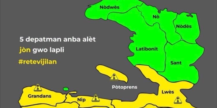 Météo : alerte orange dans le Grand Sud et l’Ouest ; risque de glissements de terrain signalé